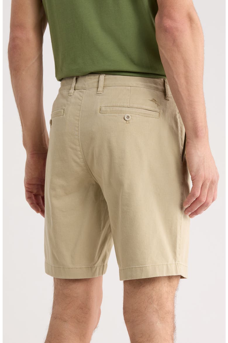 Coastal Key Flat Front Shorts, Alternate, color, STONE KHAKI