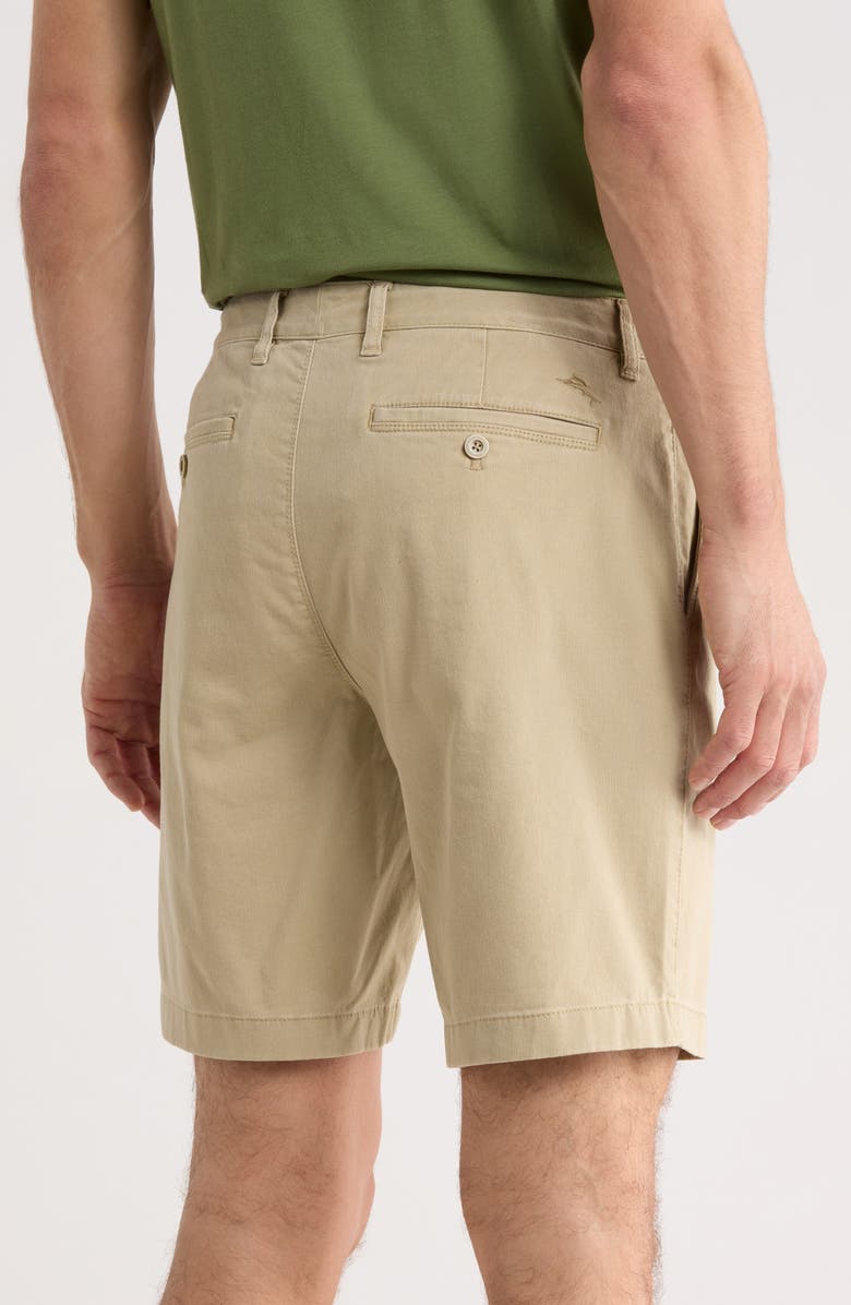 Tommy Bahama Coastal Key Flat Front Shorts, Alternate, color, Stone Khaki