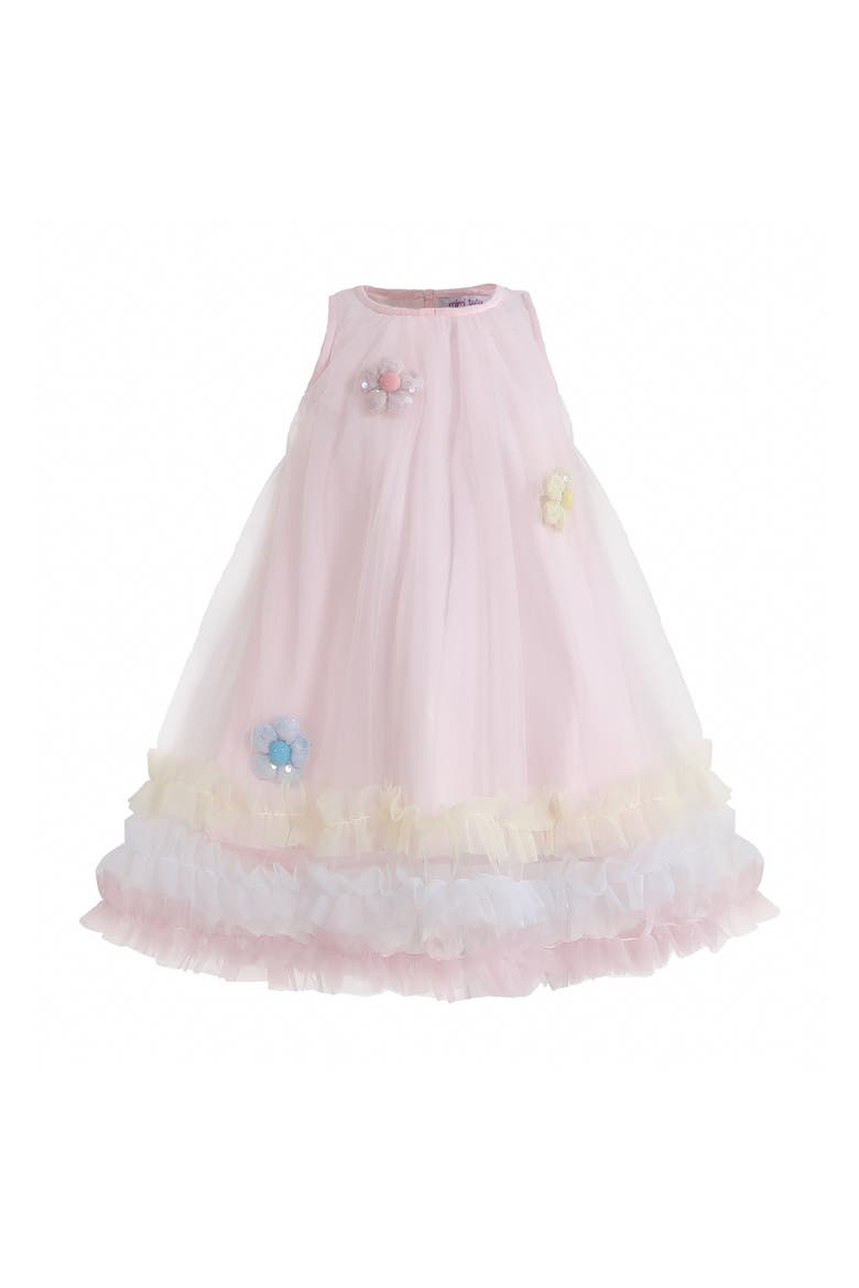 Alessia Floral Tulle Dress, Main, color, Pink