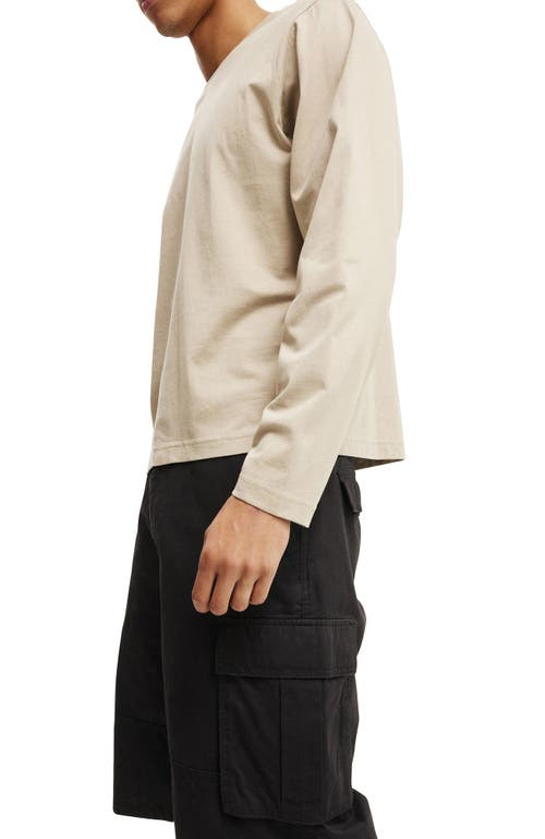 COTTON ON CROPPED FIT LONG SLEEVE