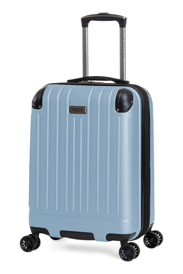 Flying Axis Spinner Suitcase, Main, color, DREAM BLUE