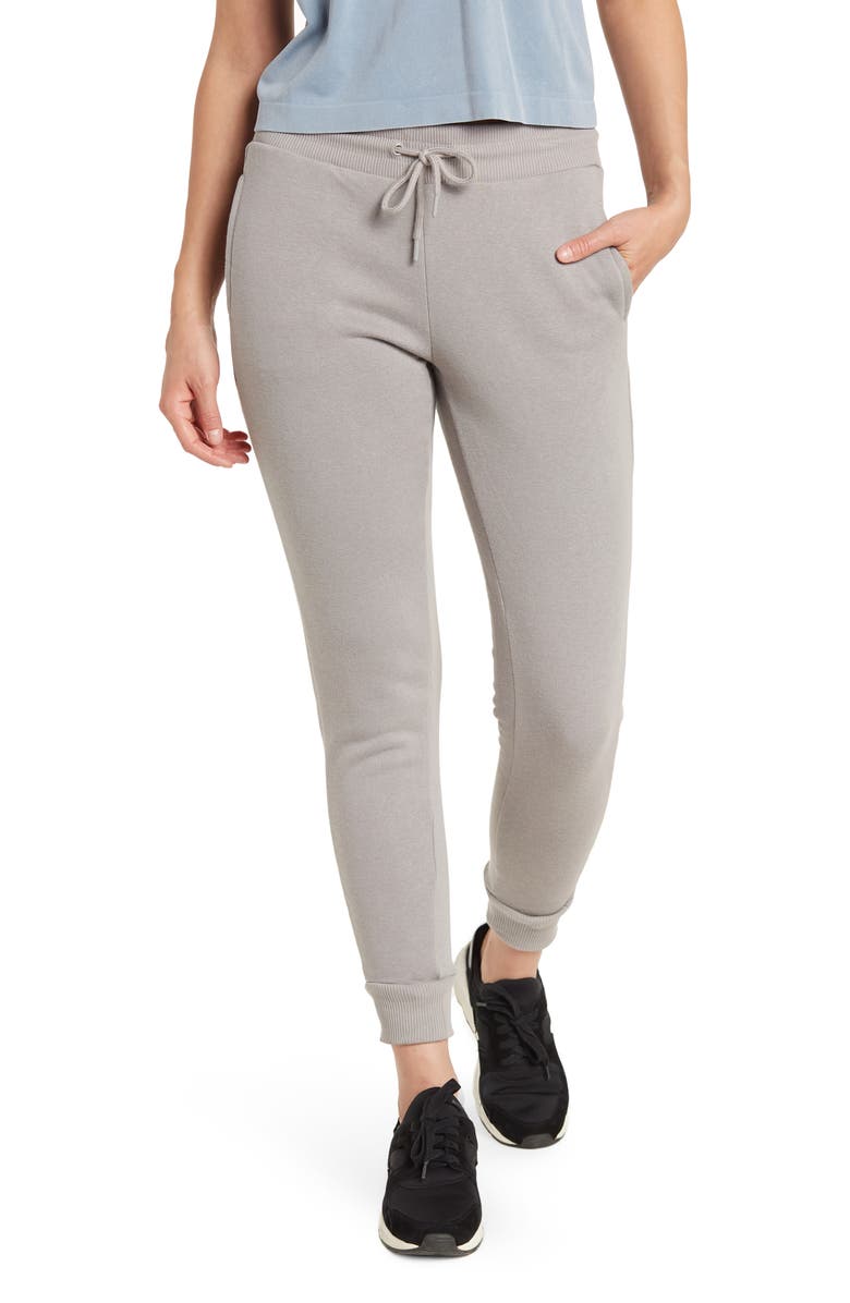 90 DEGREE BY REFLEX Brushed Knit Joggers, Main, color,