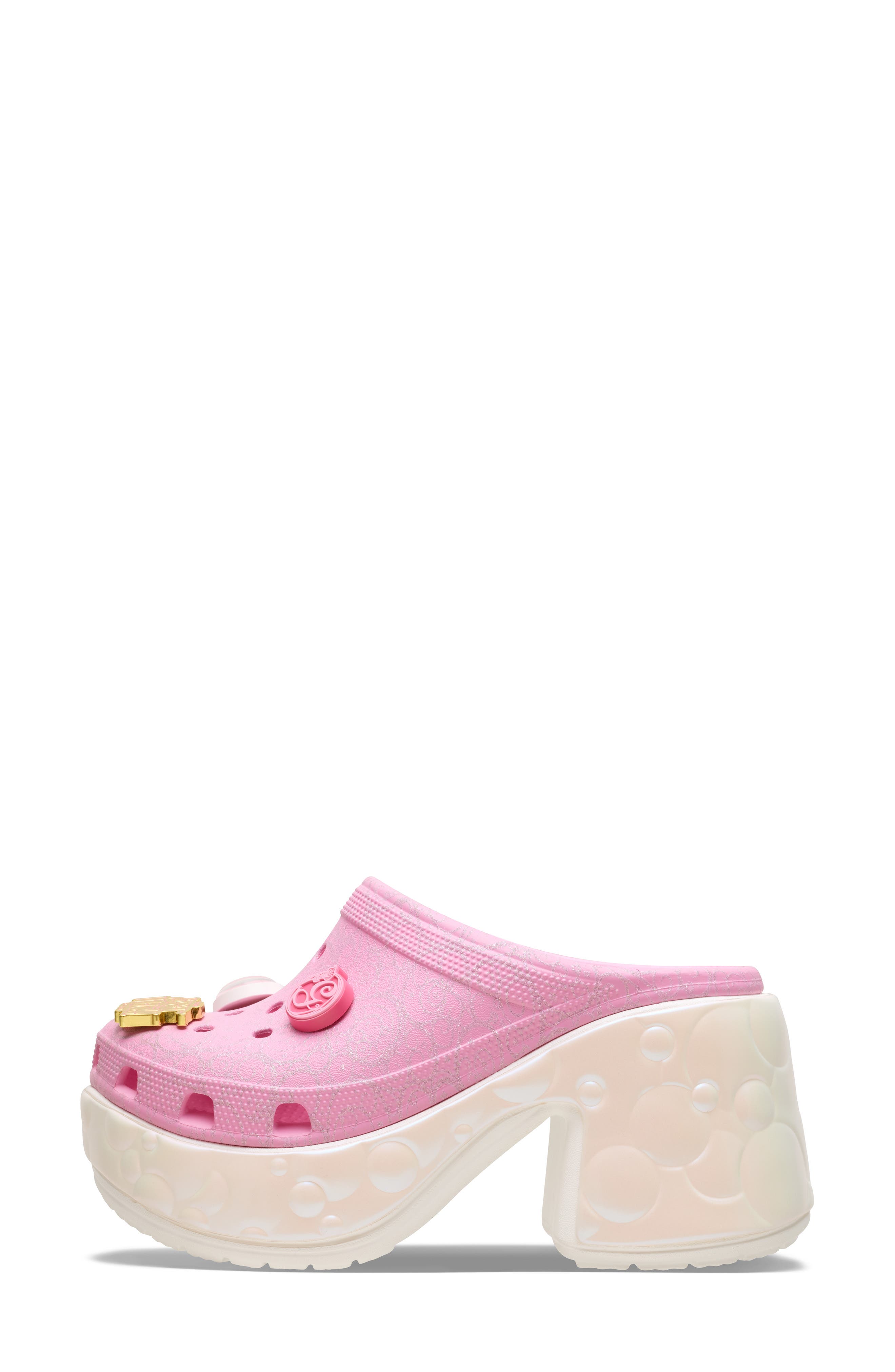 CROCS x Wicked Glinda Siren Clog, Alternate, color, Pink Multi