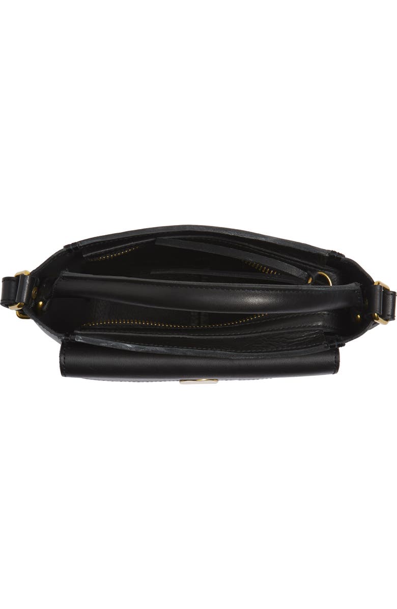Madewell The Mini Abroad Leather Crossbody Bag, Alternate, color,