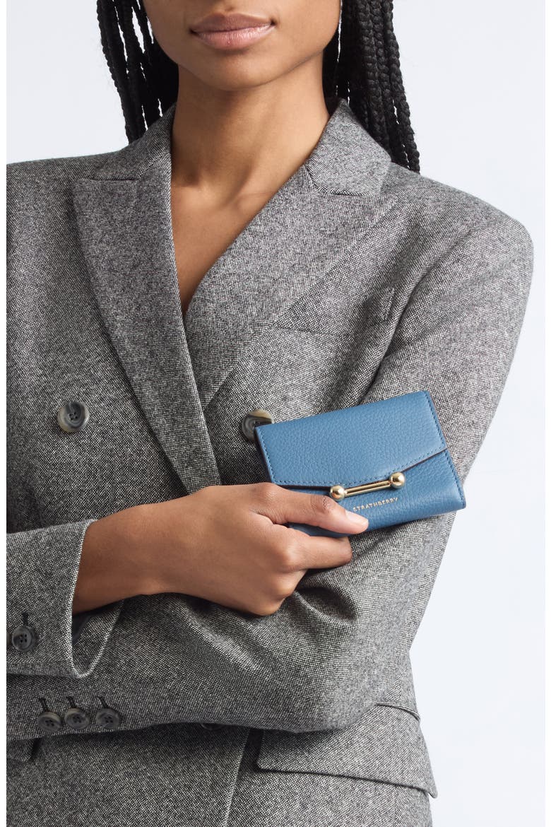 Mosaic Trifold Wallet, Alternate, color, LOCH BLUE