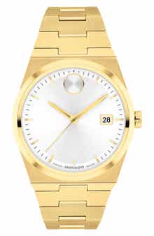 Movado Bold Quest Bracelet Watch, 35mm