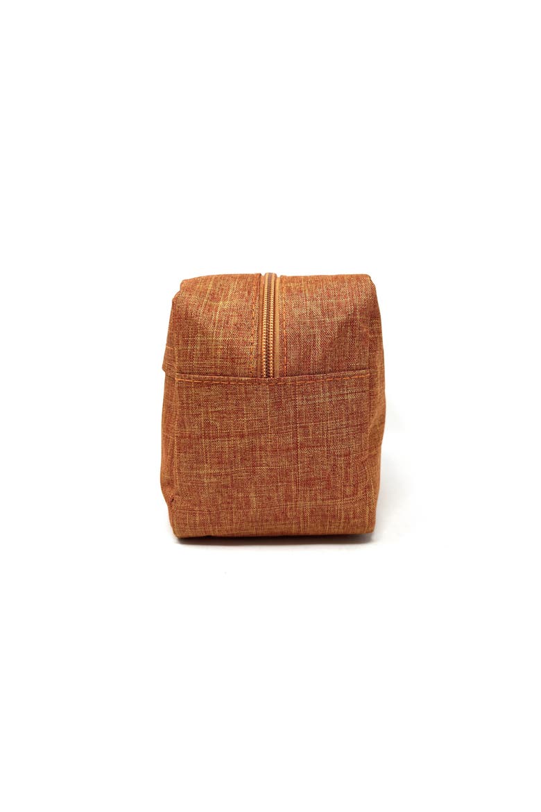 Mens Toiletry Bag, Alternate, color, Orange