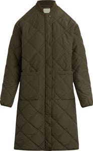 Favorite Daughter The Walk in the Park Cotton Blend Quilted Jacket