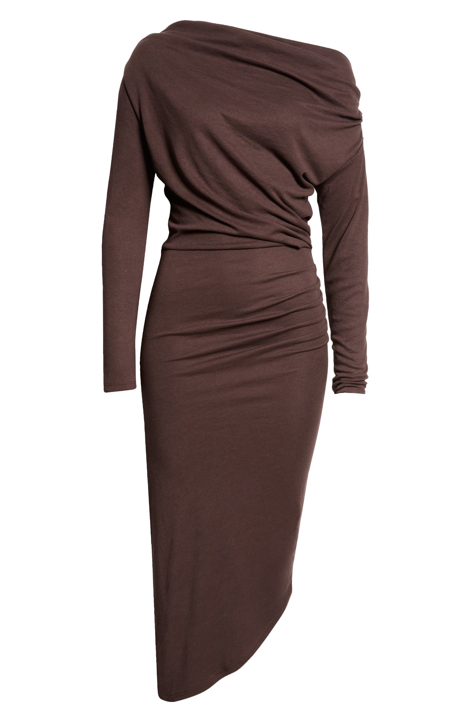 Reiss Fleur One-Shoulder Long Sleeve Asymmetric Dress | Nordstromrack