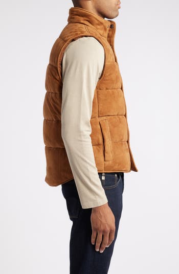 【SCENERITY】Neo Padded Vest AG Neo Suede Puffer Vest | Nordstrom