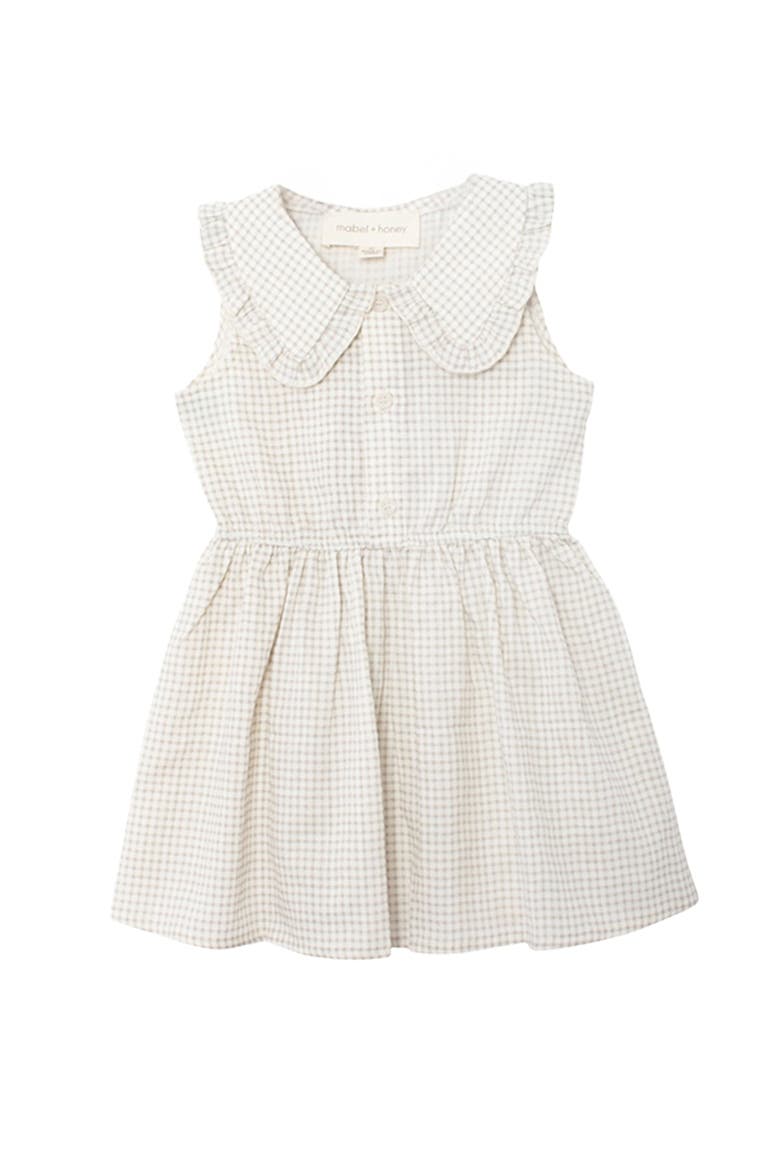 Dakota Sleeveless Dress, Main, color, Ivory