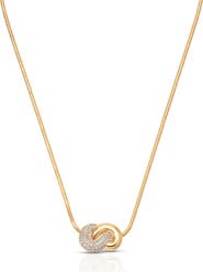Ettika Love Me Knot Pendant Necklace