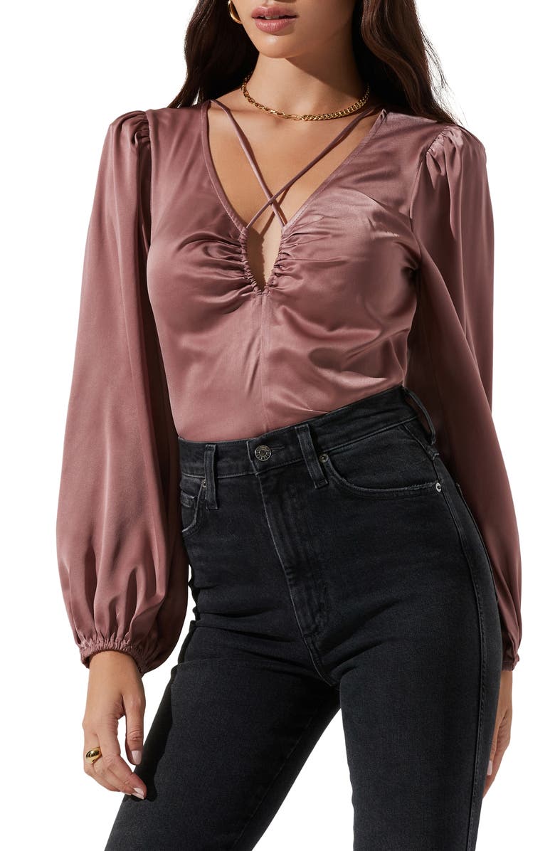 ASTR the Label Keyhole Cutout Top, Main, color,