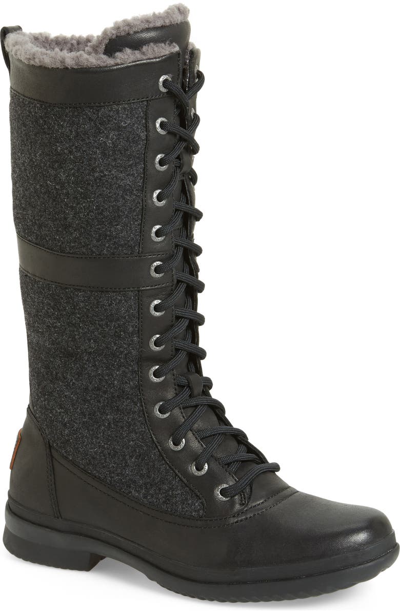 UGG<sup>®</sup> Elvia Waterproof Tall Boot, Main, color,
