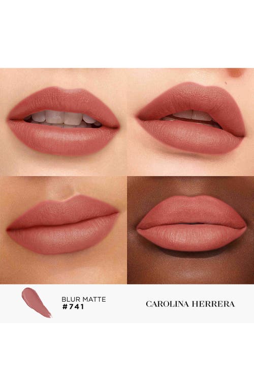 Carolina Herrera Fabulous Kiss Blur Matte Refillable Lipstick In 741 Nude Supreme