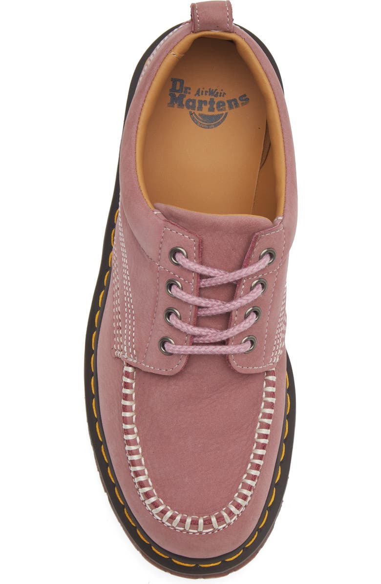 Dr. Martens Lowell Derby, Alternate, color, Dusty Rose
