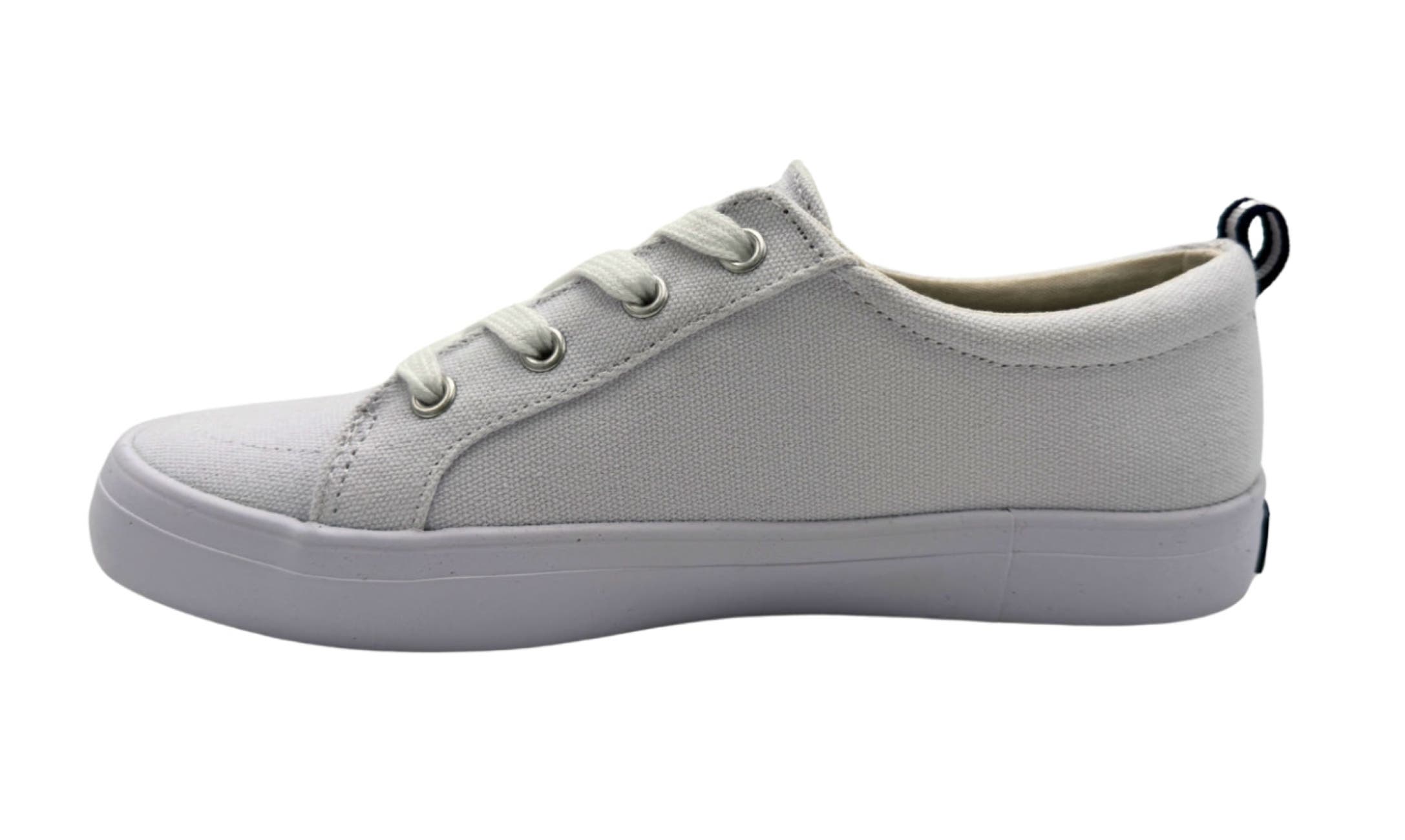 Women's Canvas Sneaker, Alternate, color, White