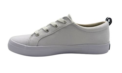Tecs Canvas Sneaker In White