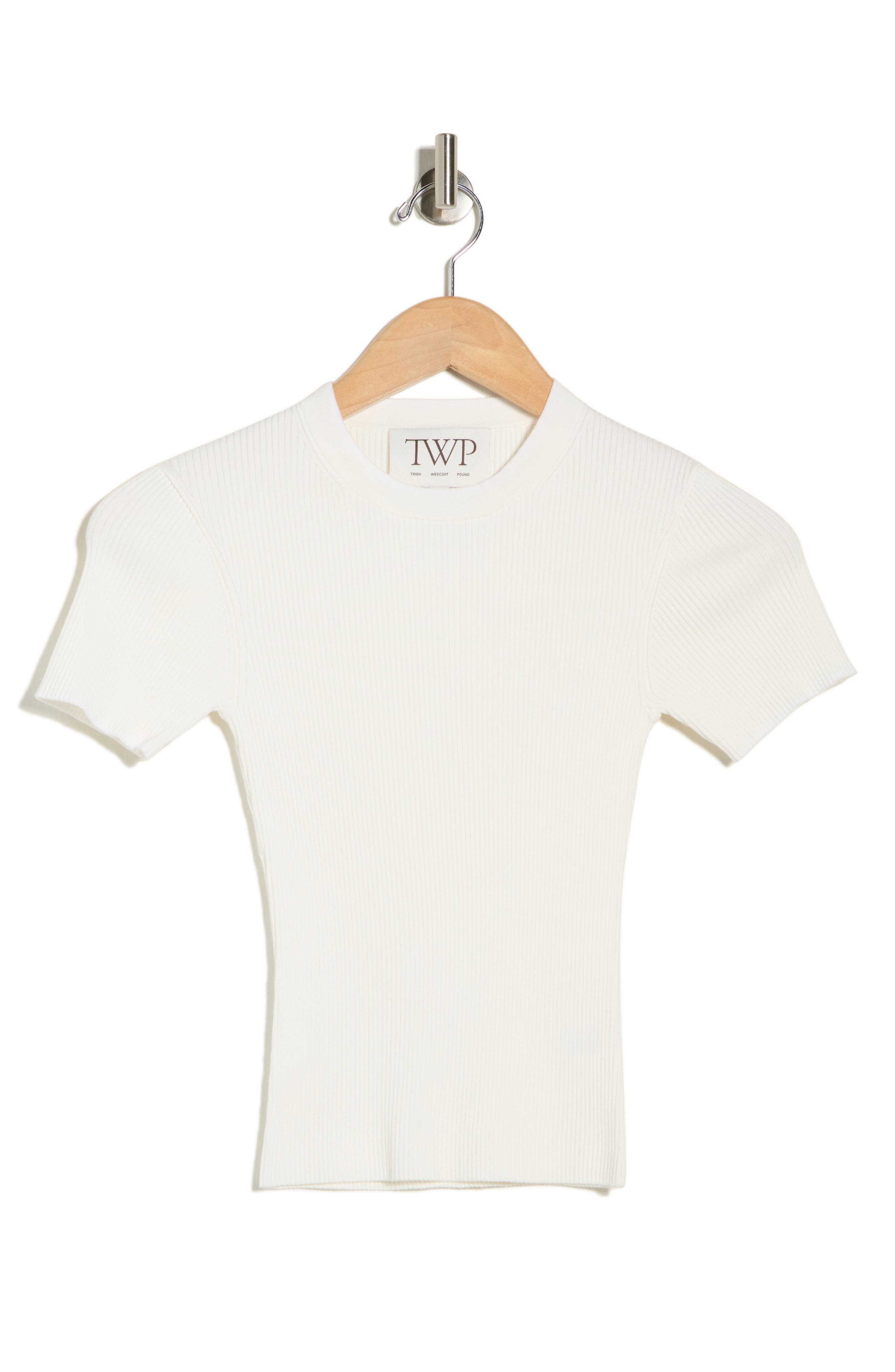 TWP Tease Short Sleeve Sweater