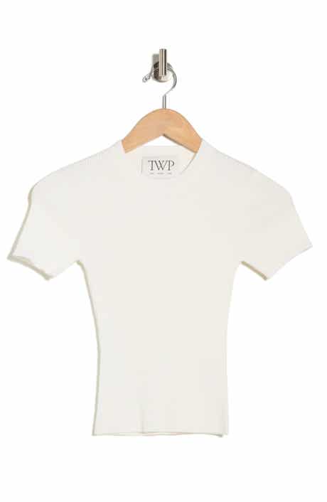 TWP Tease Short Sleeve Sweater