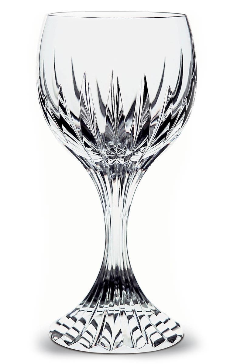 Baccarat Massena Lead Crystal Goblet, Main, color, 