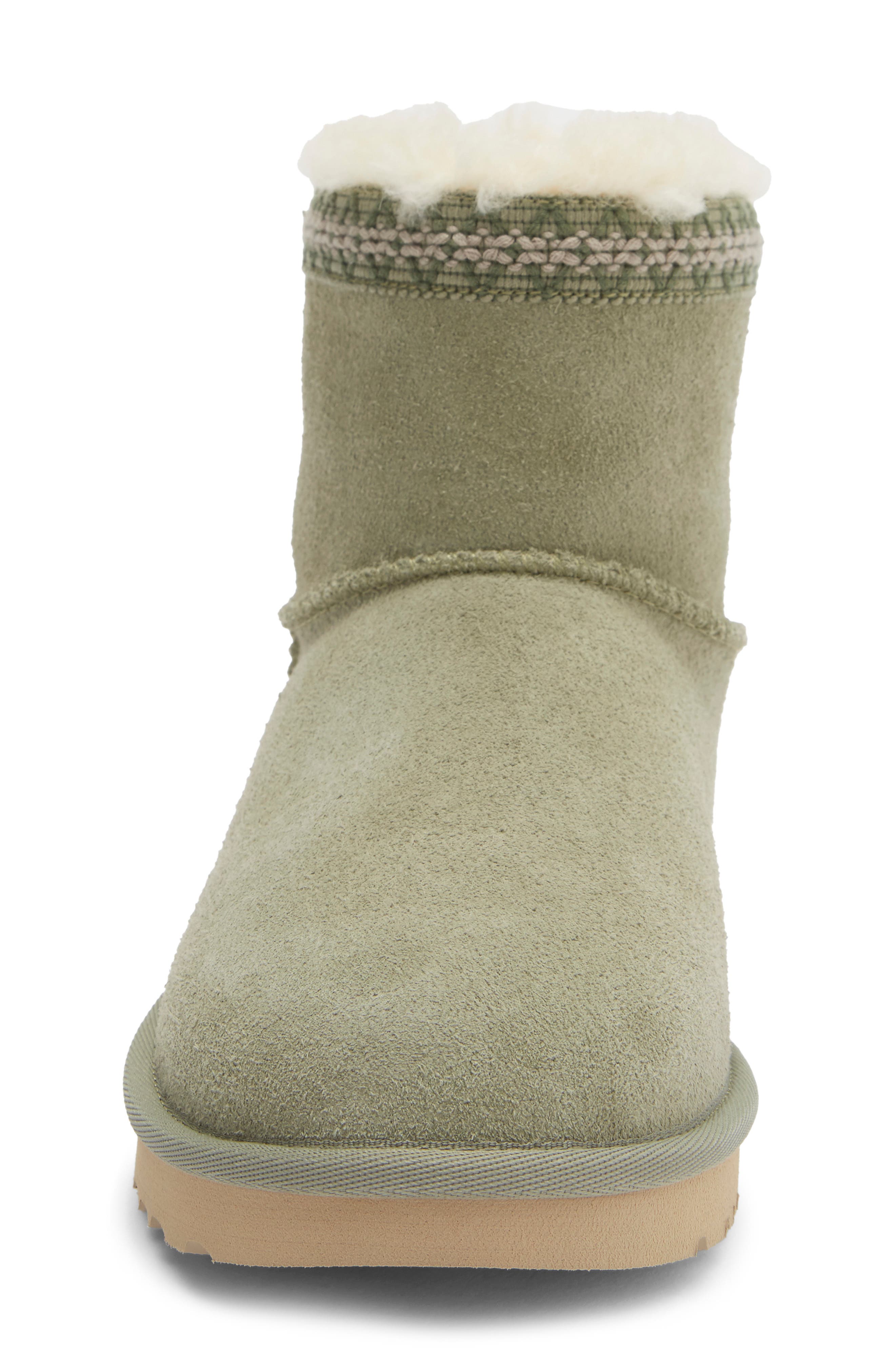 Classic Mini Taslyn Bootie, Alternate, color, SHADED CLOVER