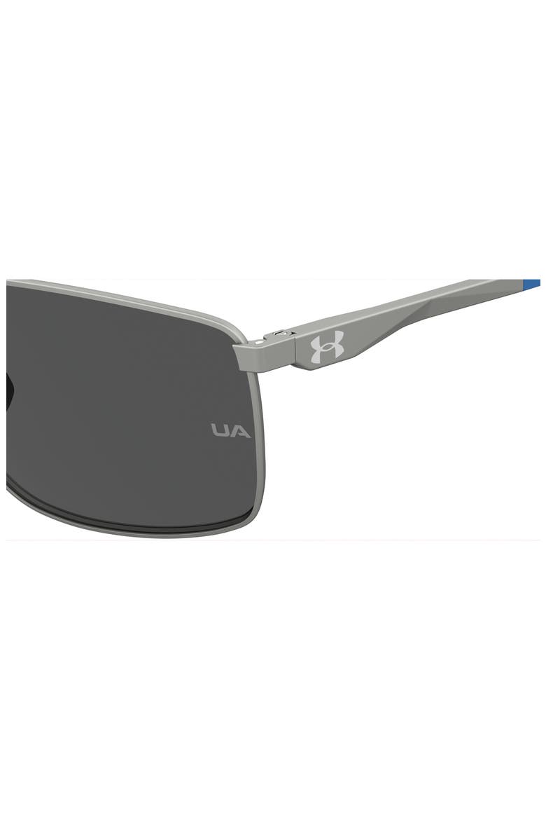 Square Sport Sunglasses, Alternate, color, MATTE RUTHENIUM BLUE