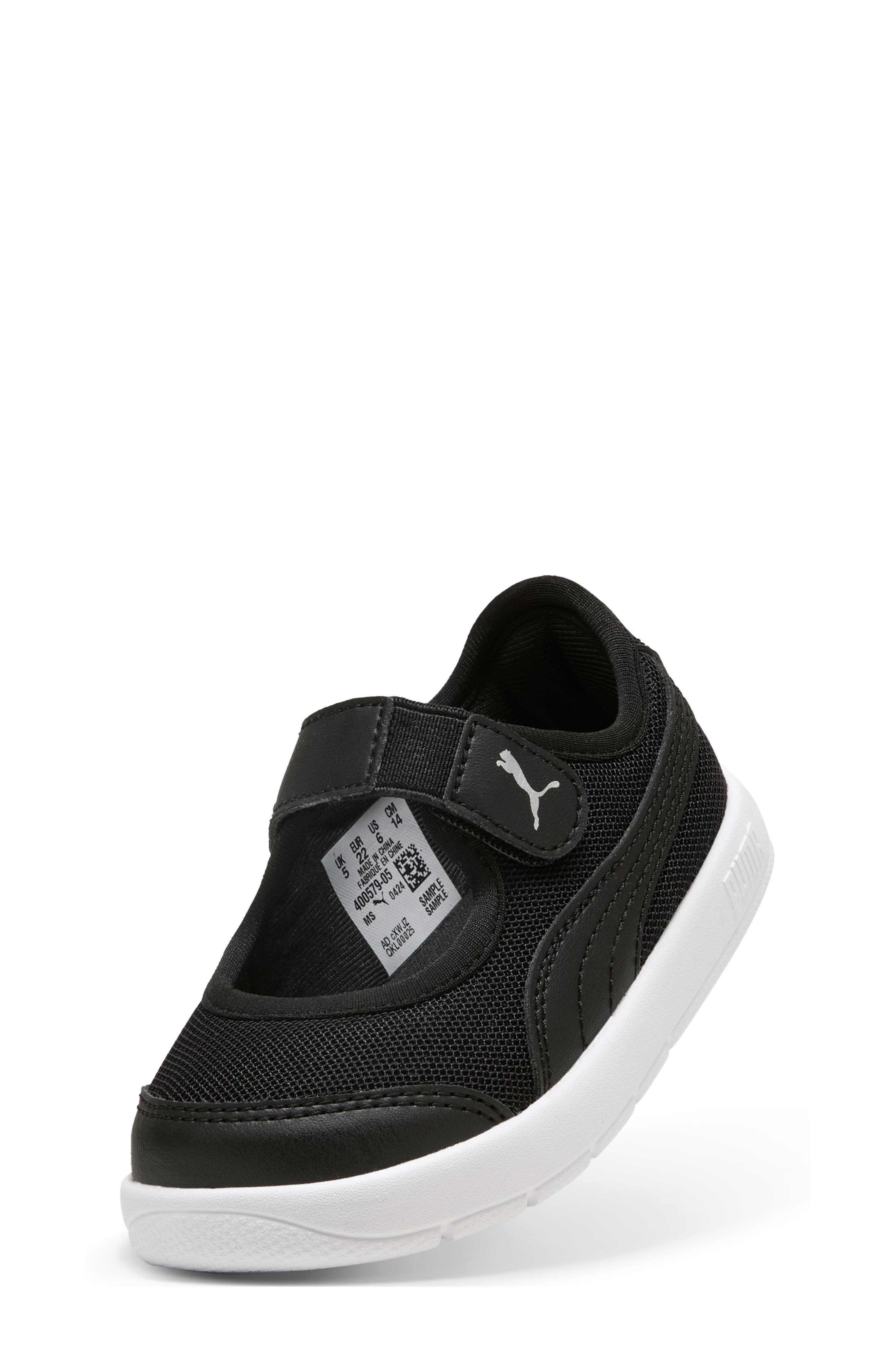 PUMA Kids' Courtflex v3 Sneaker, Alternate, color, Puma Black/ Puma Black