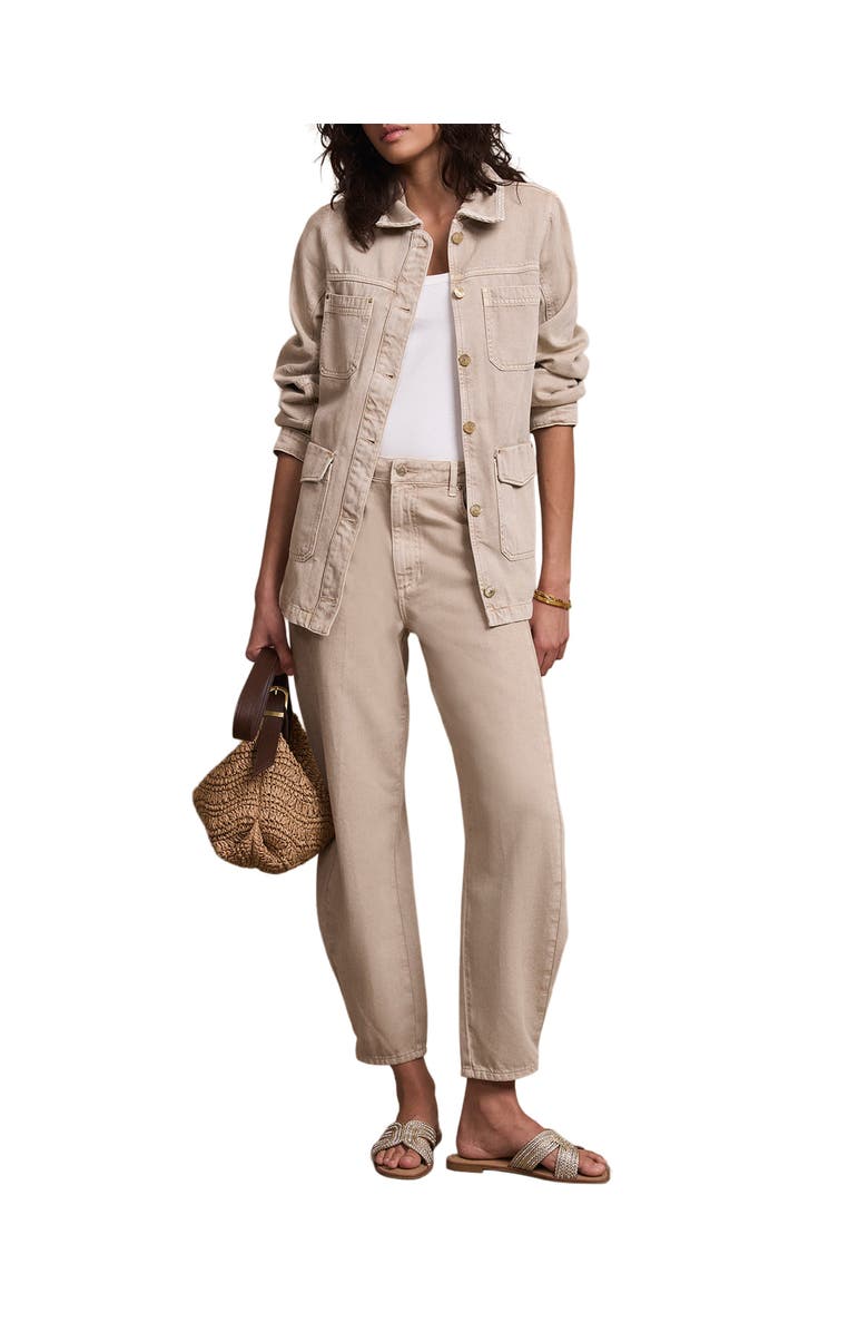 MINT VELVET Balloon Popper Jeans, Alternate, color, Neutral