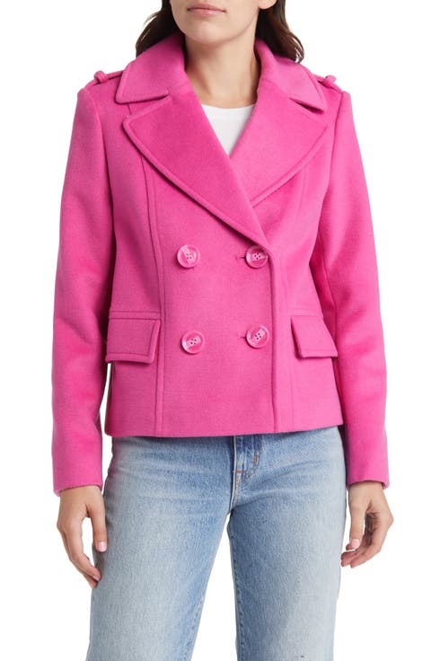 Women's Pink Wool & Wool-Blend Coats | Nordstrom Women's Pink Wool & Wool-Blend Coats | Nordstrom
