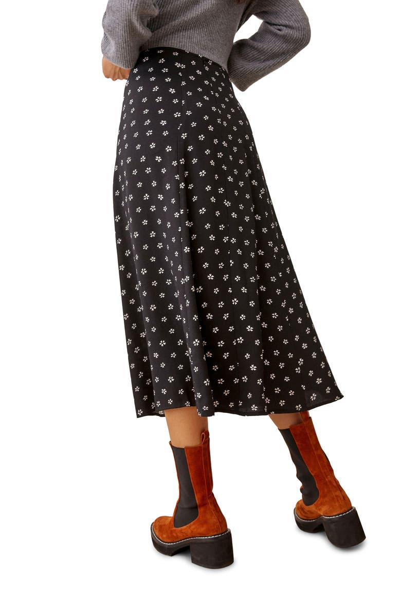 Reformation Zoe Side Slit Midi Skirt, Alternate, color, 