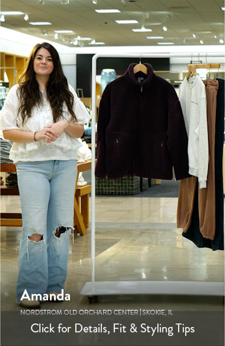 Front Zip Fleece Jacket, sales video thumbnail