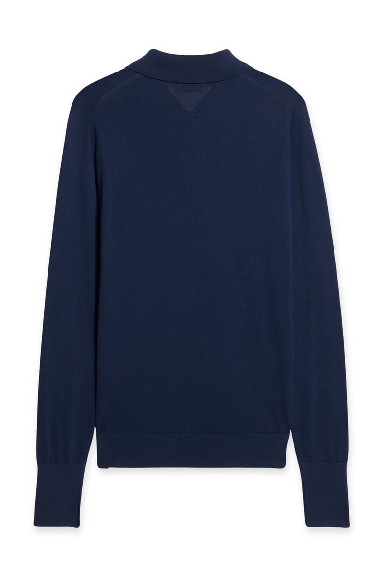 Finchley Cotton Knit Polo, Alternate, color, FRENCH NAVY