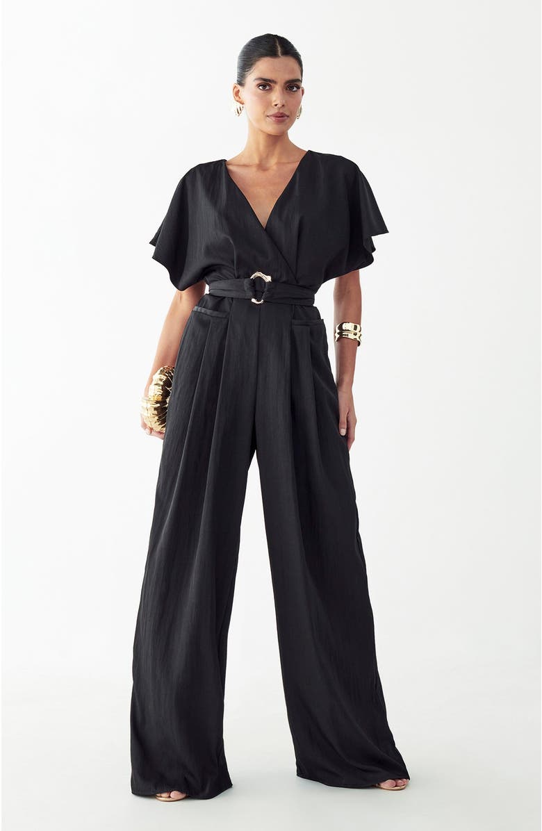 BWLDR Zarah Jumpsuit, Alternate, color, Black