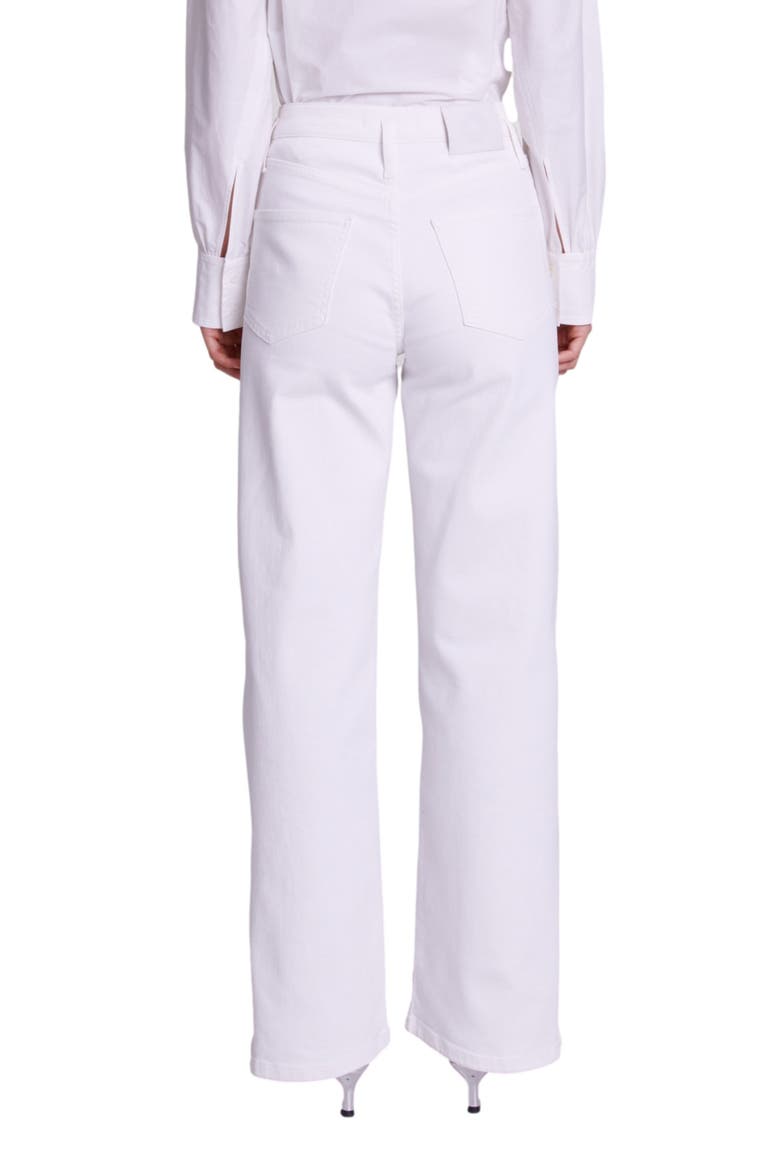 Pantinan Straight Leg Jeans, Alternate, color, WHITE
