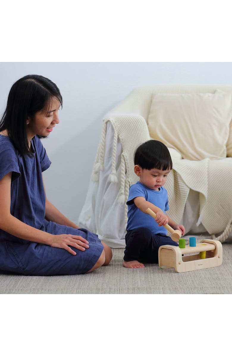 PlanToys<sup>®</sup> Pounding Bench Playset, Alternate, color, Assorted