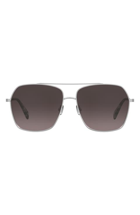 adley 59mm gradient square sunglasses