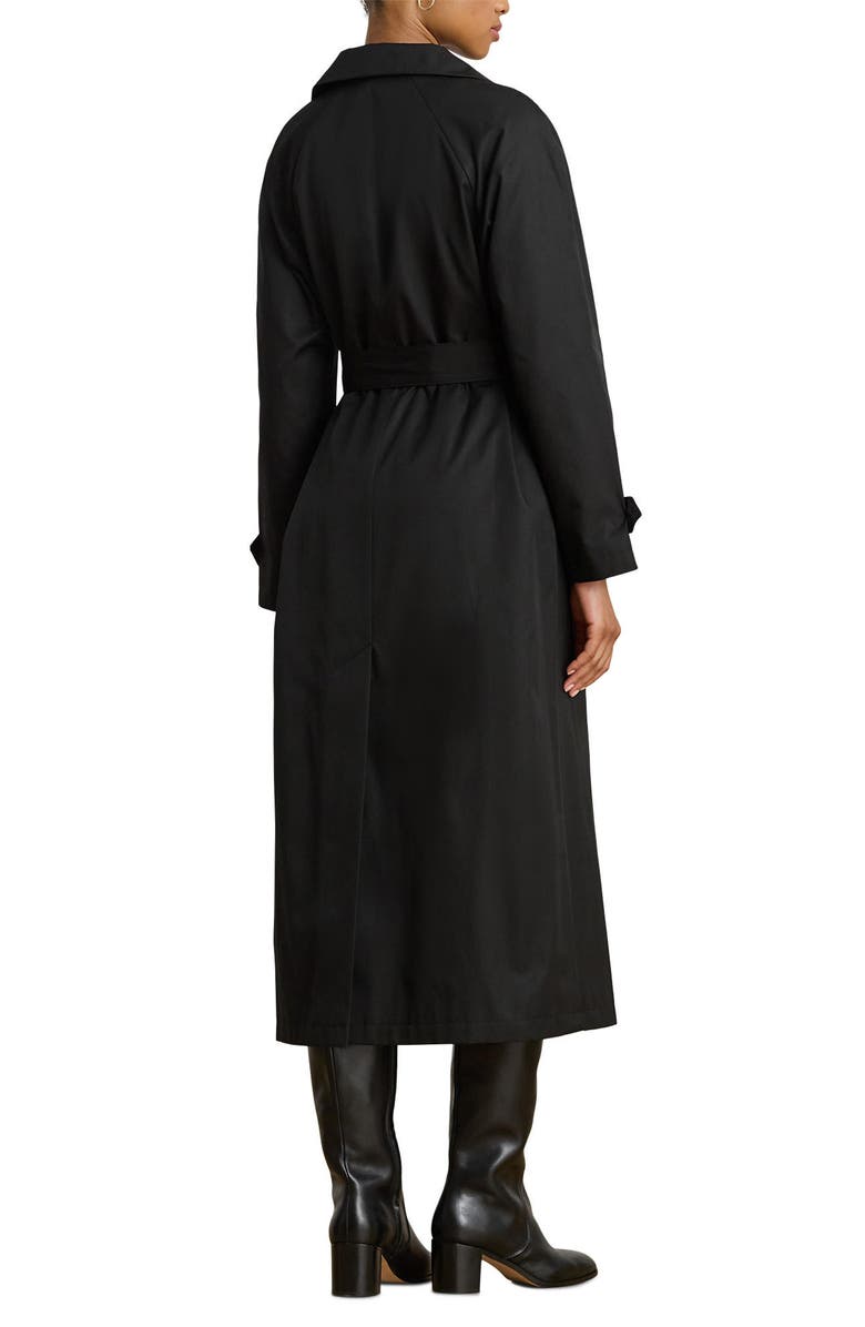 Lauren Ralph Lauren Cotton Blend Coat, Alternate, color, Black
