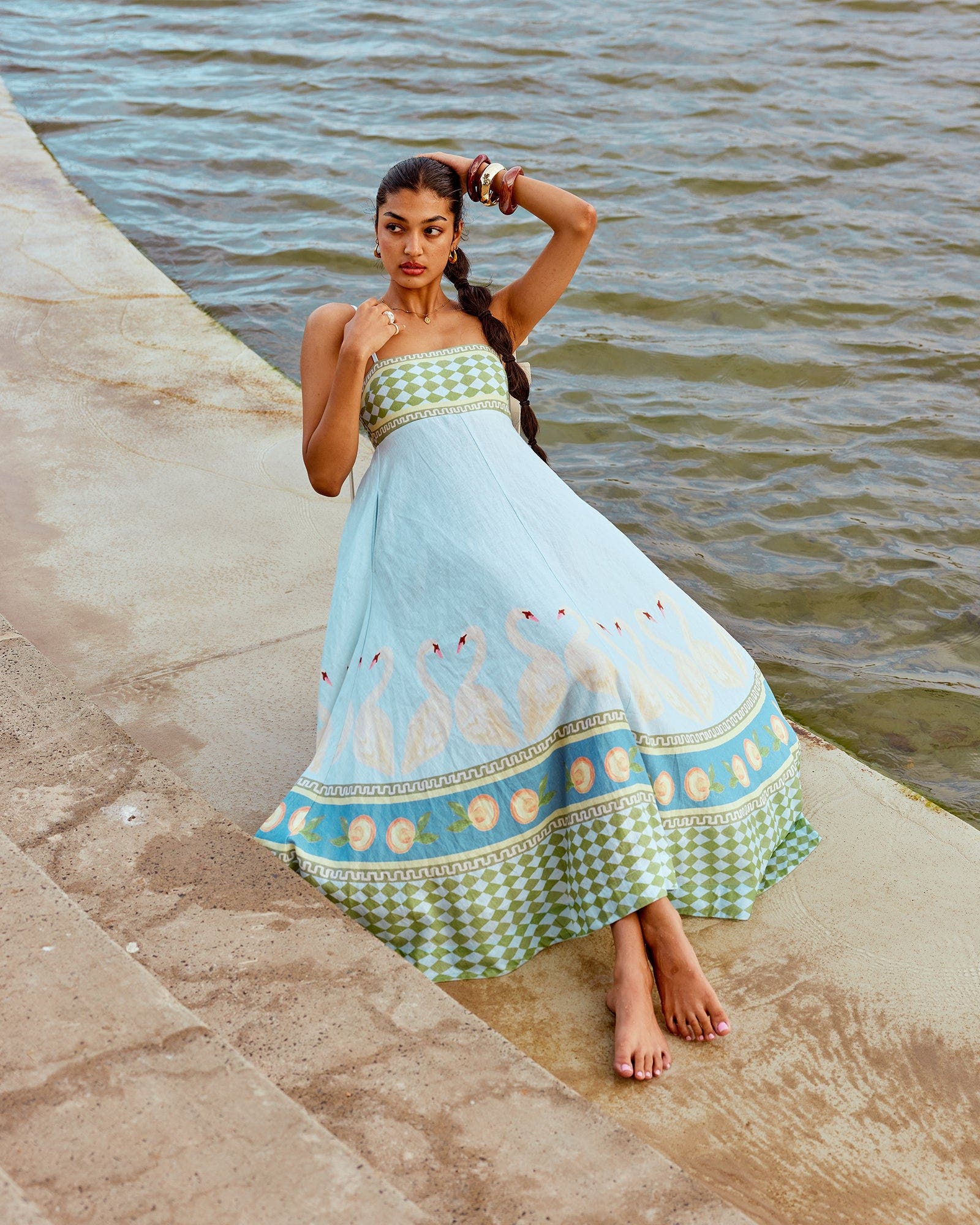 Swan Lake Maxi Dress (Women) | Nordstrom