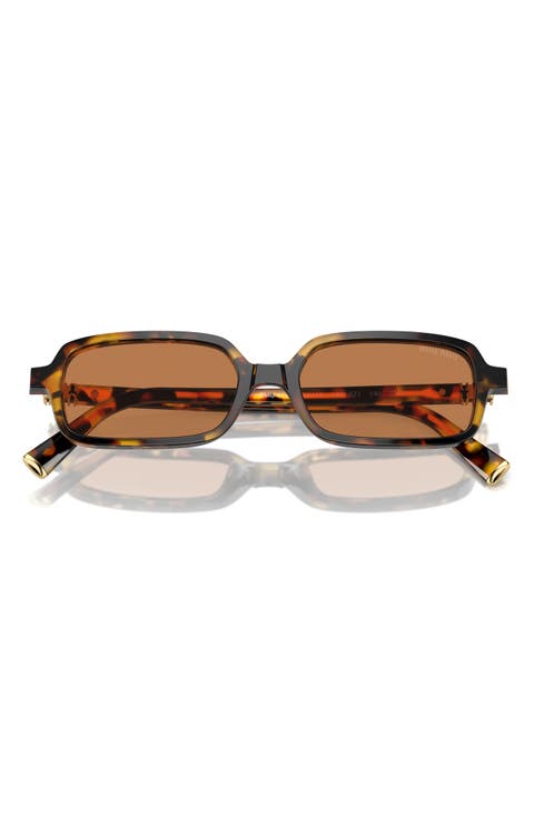 52mm Rectangular Sunglasses