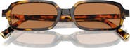 Miu Miu 52mm Rectangular Sunglasses