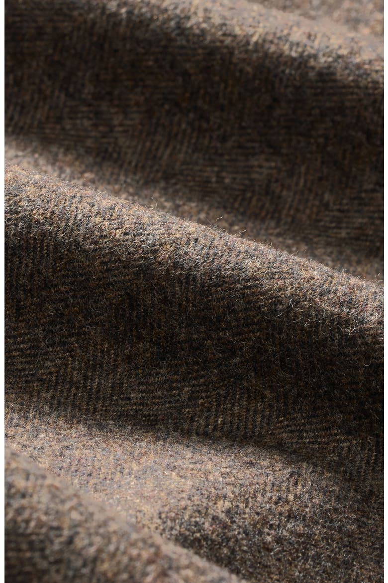 Lavelle Virgin Wool Blazer, Alternate, color, ESPRESSO HERRINGBONE