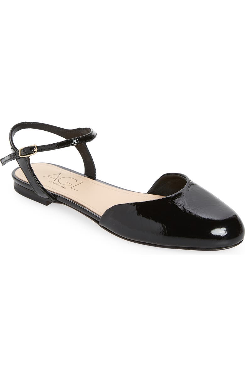 AGL Milly Ankle Strap Flat, Main, color,