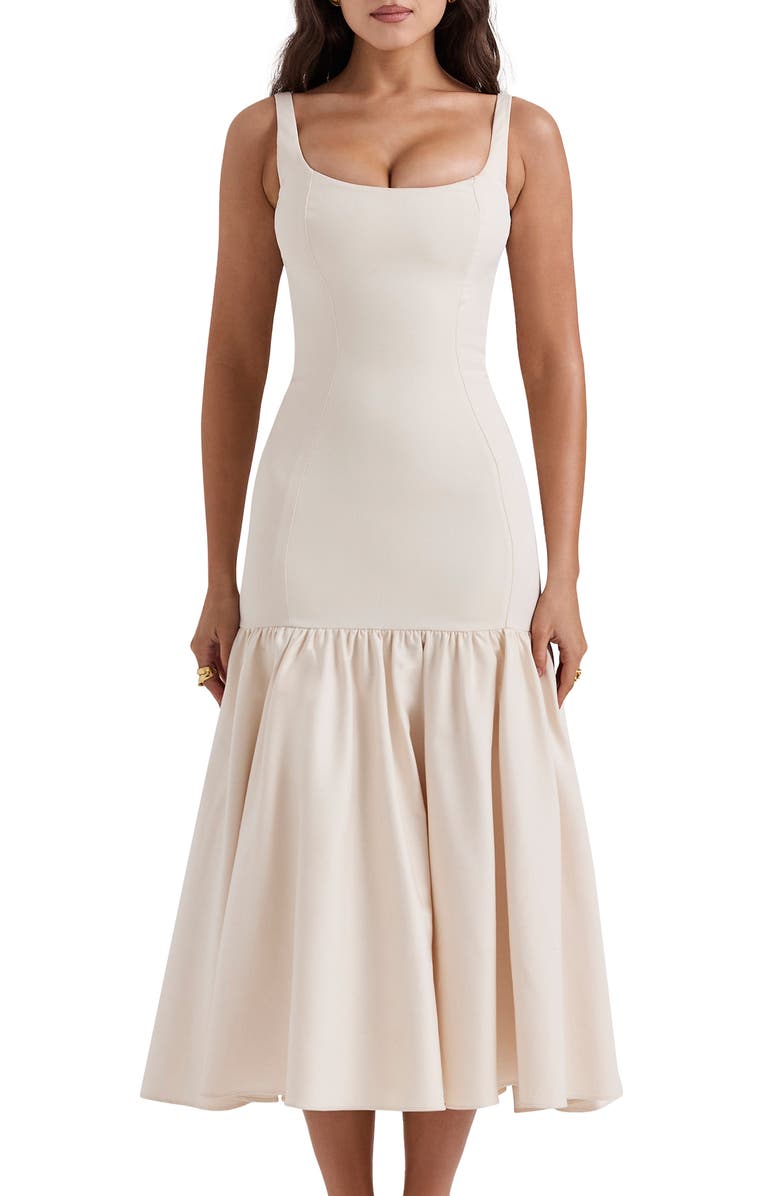 HOUSE OF CB Amore Midi Dress, Alternate, color, 