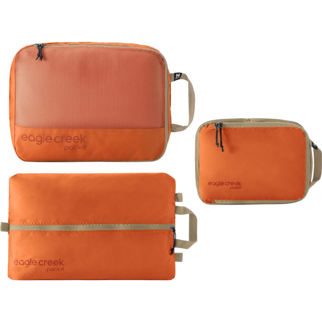 Eagle Creek Pack-it Essentials Set In Mandarin
