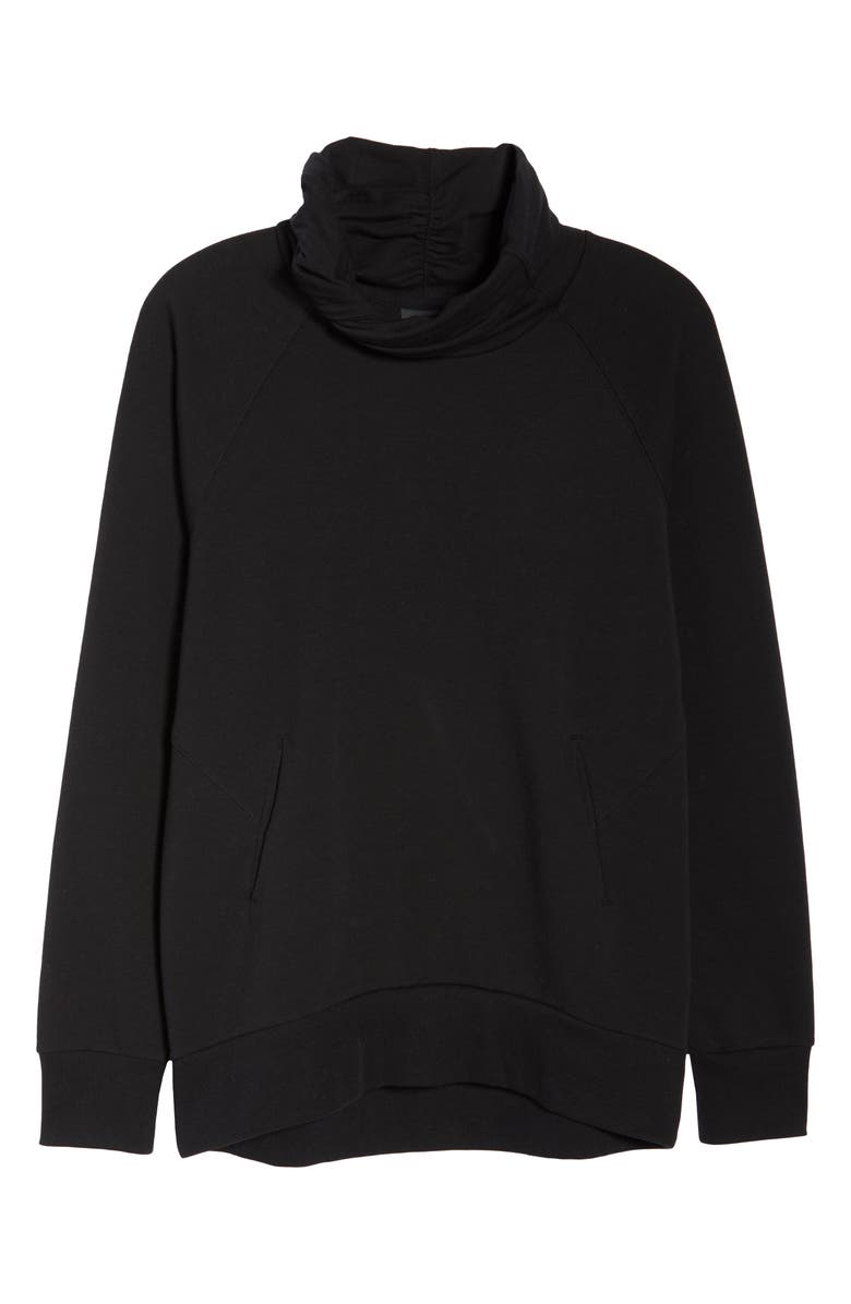 Zella Erica Twist Cowl Neck Pullover, Alternate, color, 