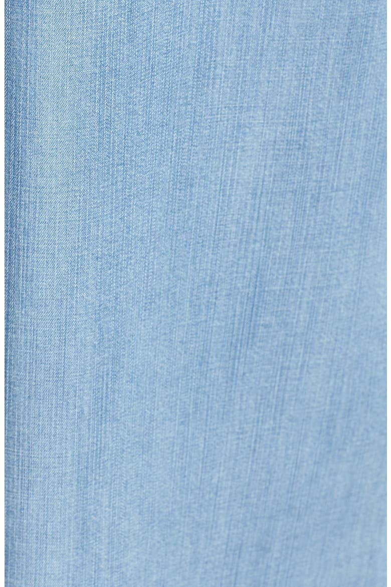 Chambray Shirtdress, Alternate, color, LIGHT DENIM