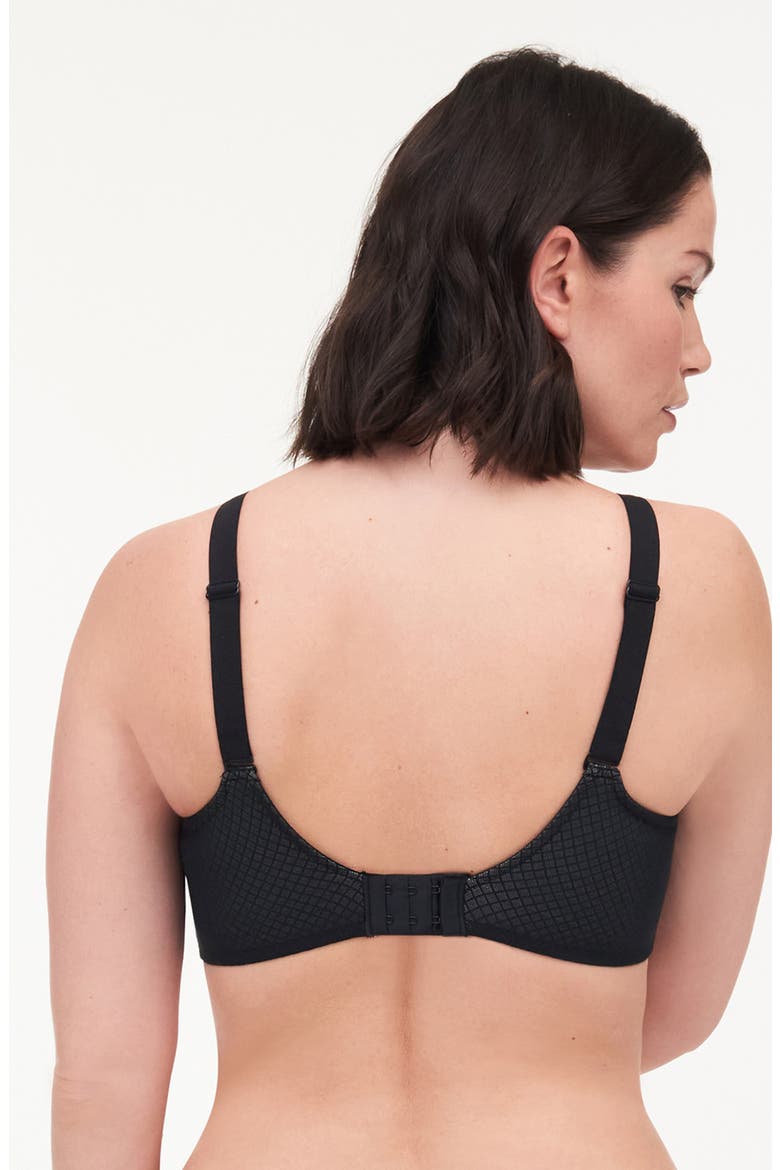 Everyday High Support Underwire Minimizer Sports Bra, Alternate, color, BLACK/ GREY-11