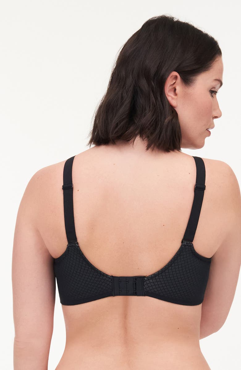 Chantelle Lingerie Everyday High Support Underwire Sports Bra, Alternate, color, Black/ Grey-11