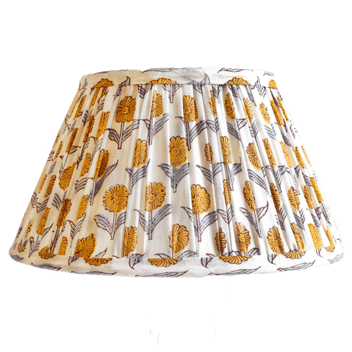 Sophie Williamson Design Pleated Lampshade In White